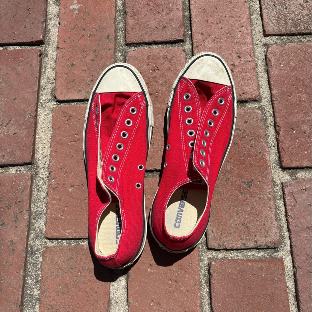 Converse Red Sneakers